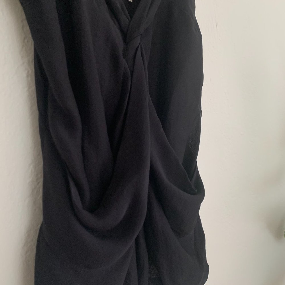 Stella McCartney Silk Blouse Black Size IT 40 - Picture 6 of 11